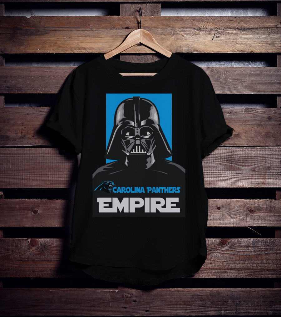 Carolina Panthers Darth Vader Empire T-Shirt