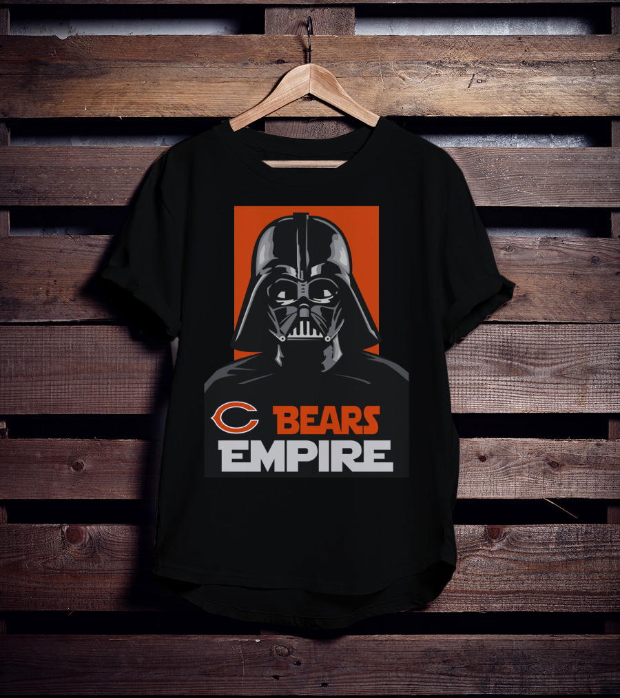 Chicago Bears Empire Darth Vader T-Shirt