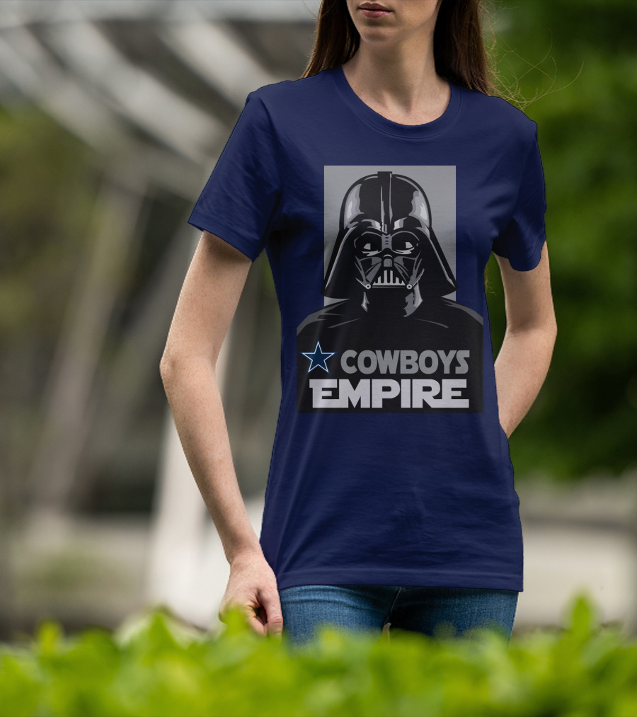 Cowboys Empire Darth Vader Star Wars Dallas Cowboys Star T-Shirt