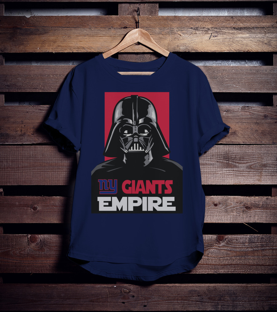 Ny Giants Empire Darth Vader T-Shirt