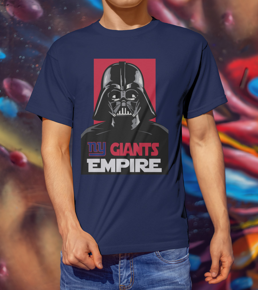 Ny Giants Empire Darth Vader T-Shirt