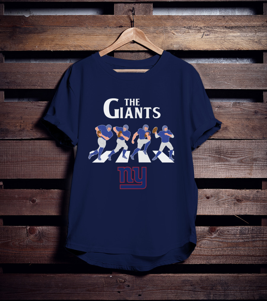 The Giants Ny Football Players Abbey Road T-Shirt