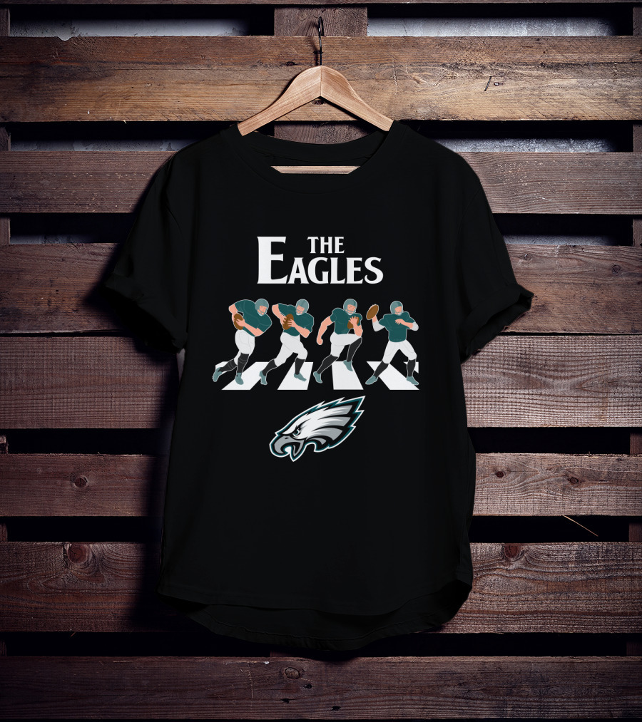 The Eagles Football Abbey Road Philadelphia Eagles T-Shirt