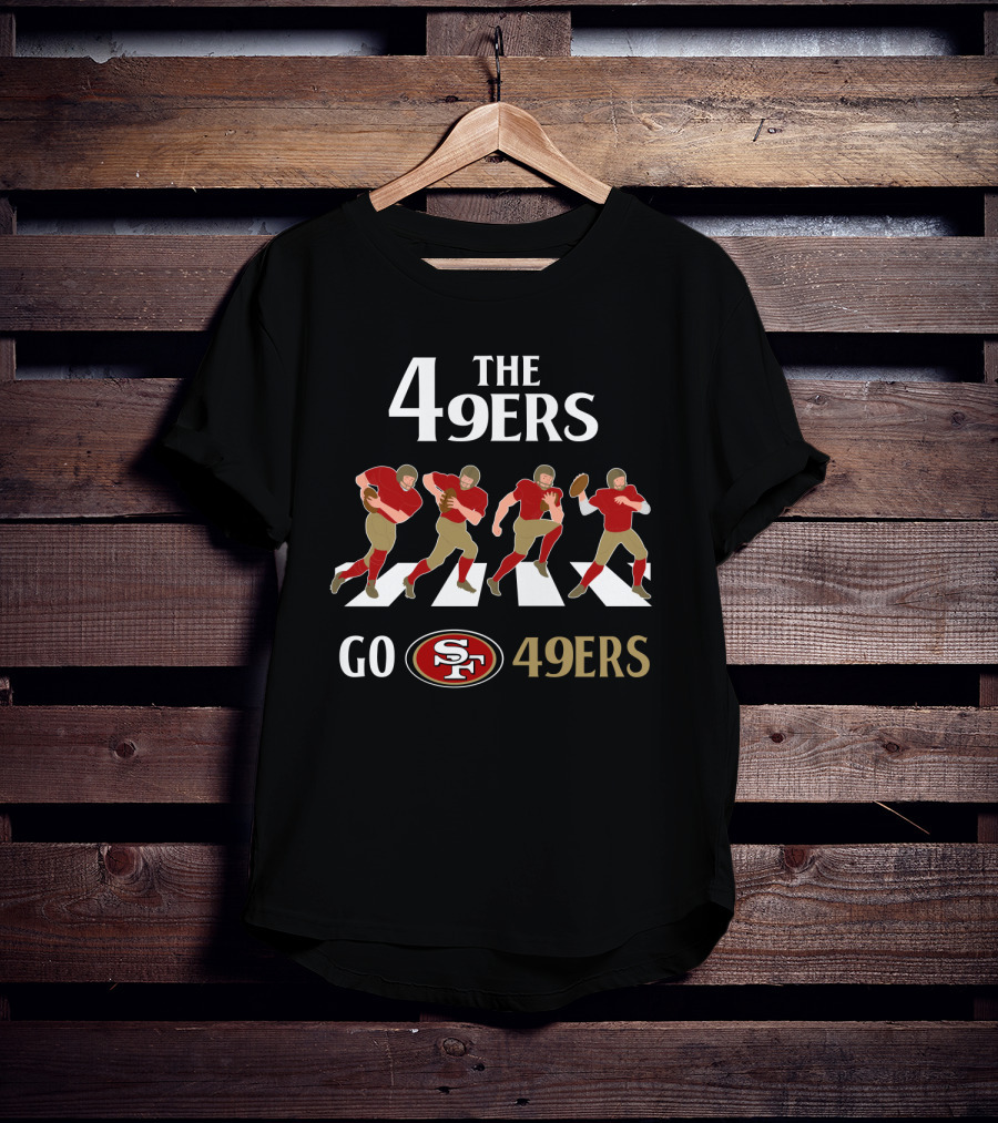The 49ers Go 49ers San Francisco 49ers Abbey Road T-Shirt