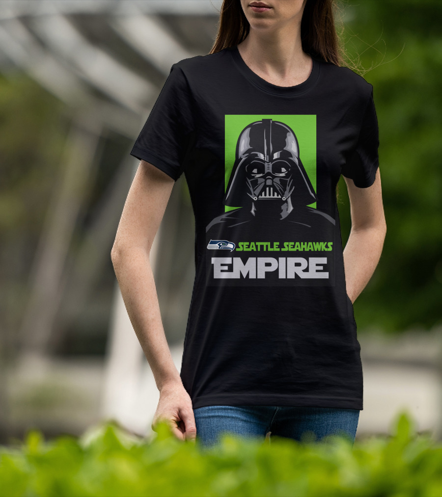 Seattle Seahawks Empire Darth Vader T-Shirt