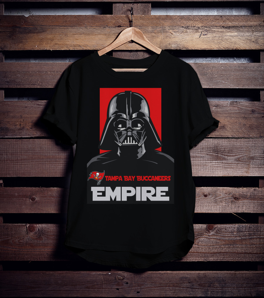 Tampa Bay Buccaneers Darth Vader Empire T-Shirt