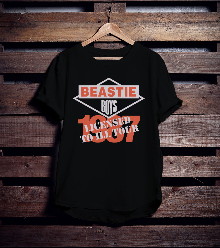 Beastie Boys Licensed To Ill 1987 Tour T-Shirt