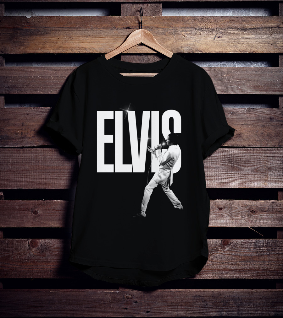 Elvis Sparkling Stage Performance T-Shirt