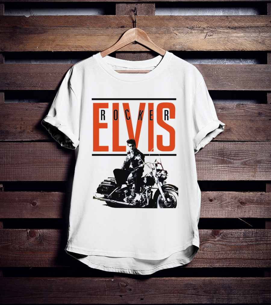 ELVIS Rocker Motorcycle T-Shirt