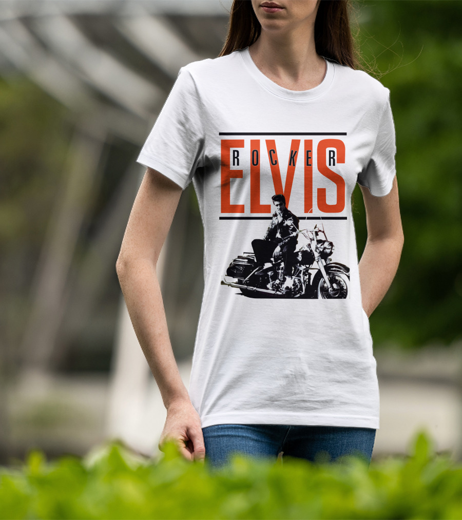 ELVIS Rocker Motorcycle T-Shirt