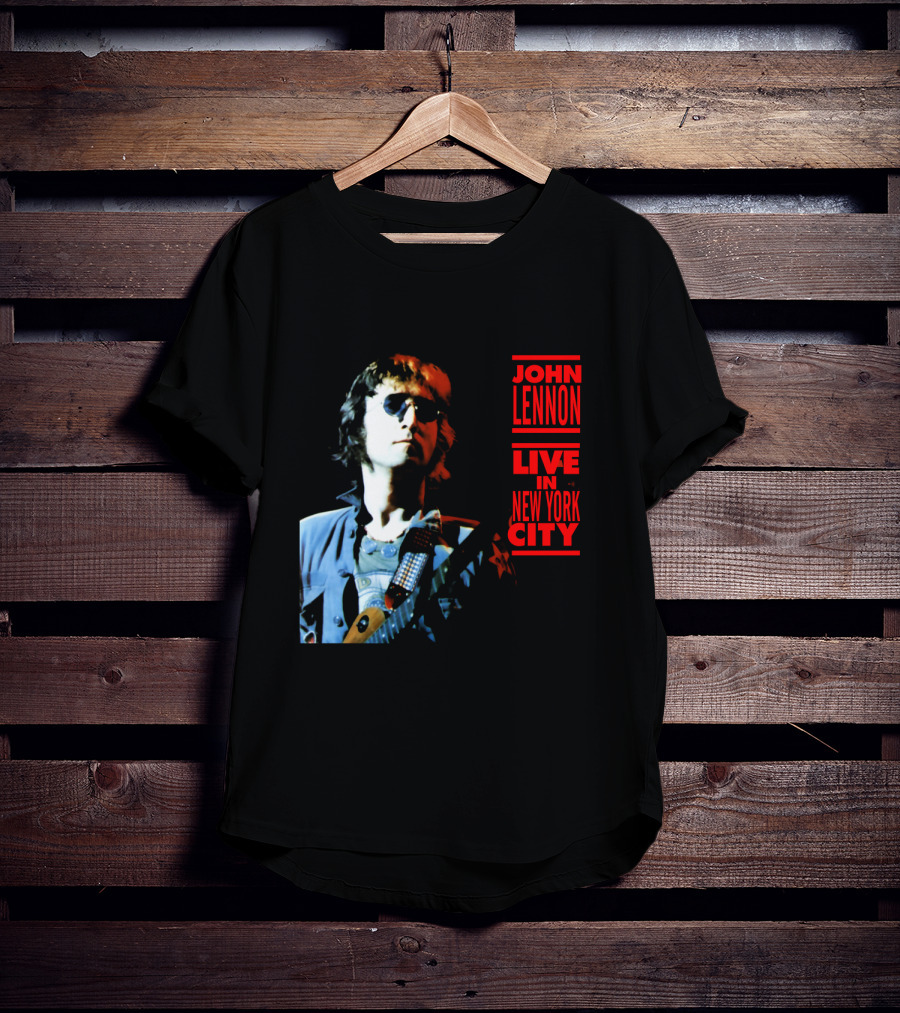 John Lennon Live In New York City T-Shirt