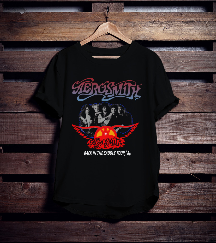 Aerosmith Back In The Saddle Tour '84 T-Shirt