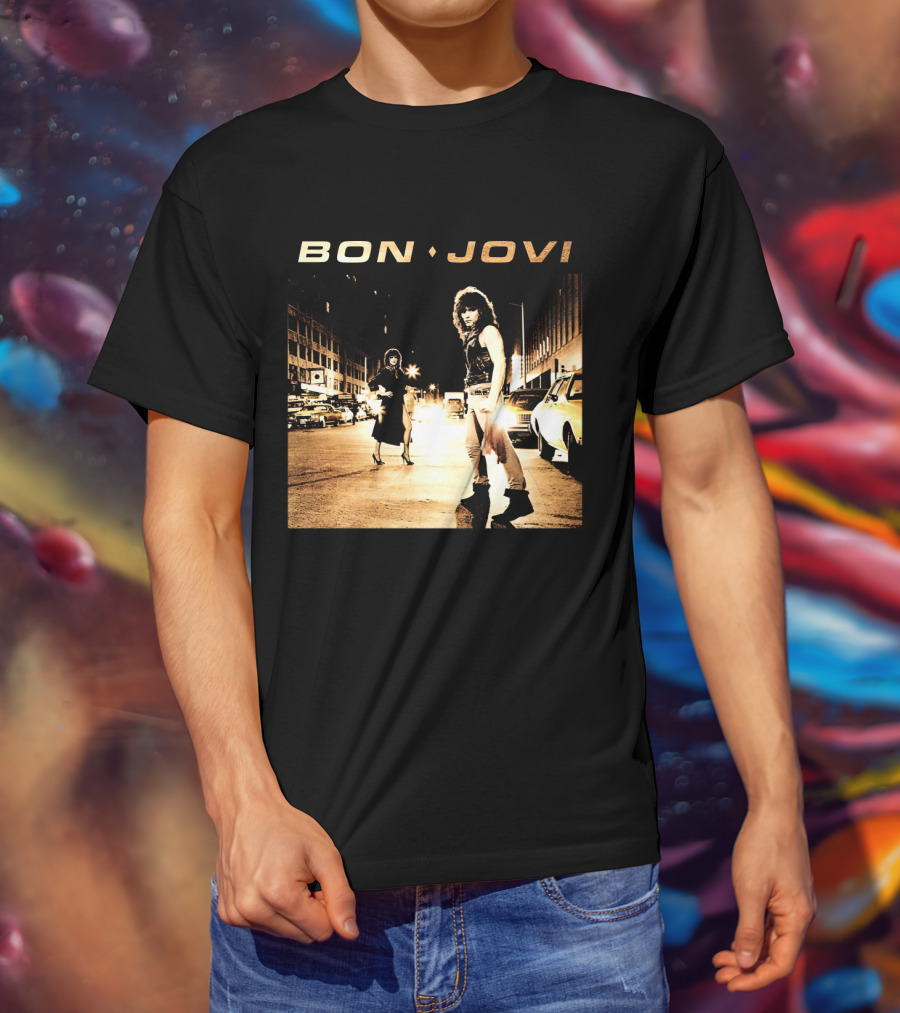 BON JOVI Urban Street Scene T-Shirt