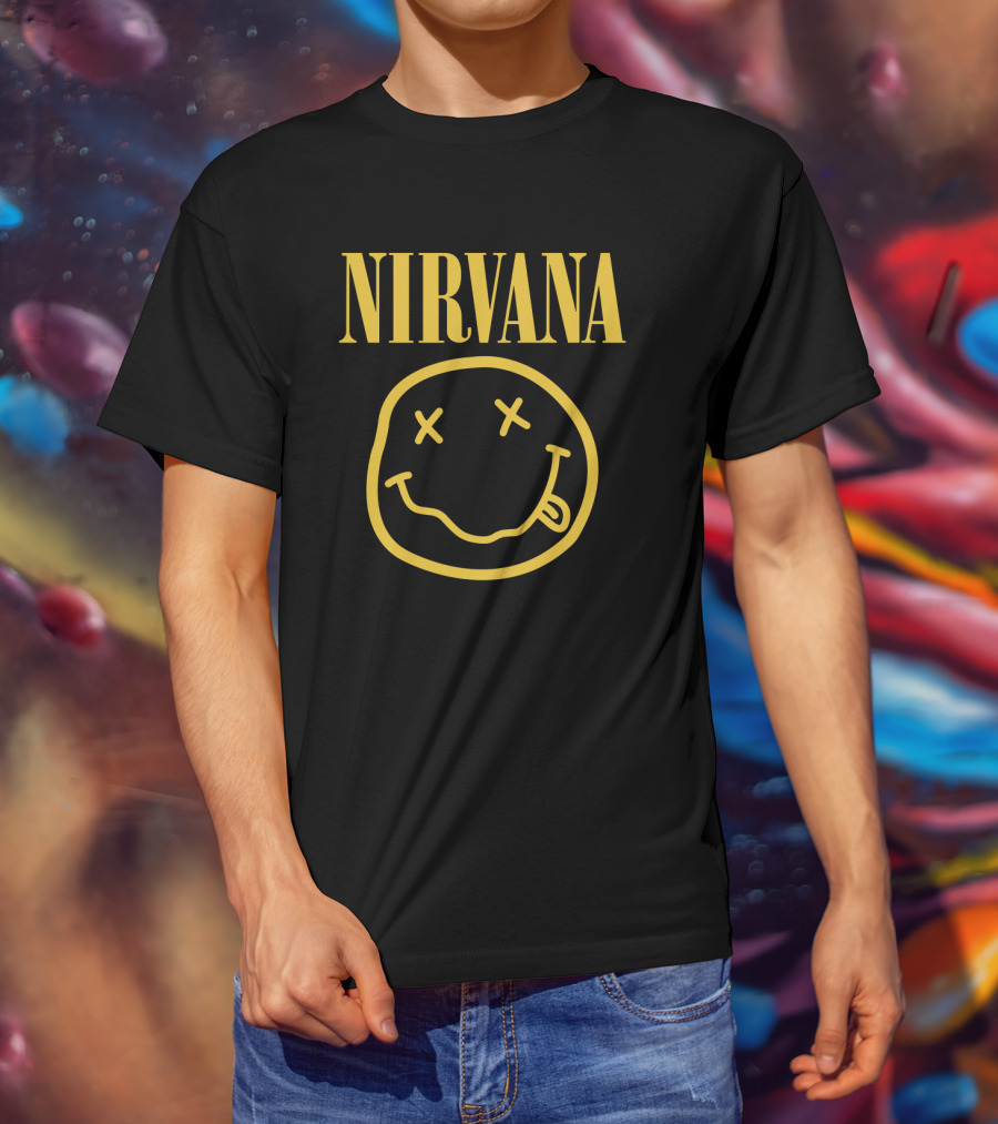 Nirvana Smiley Face T-Shirt