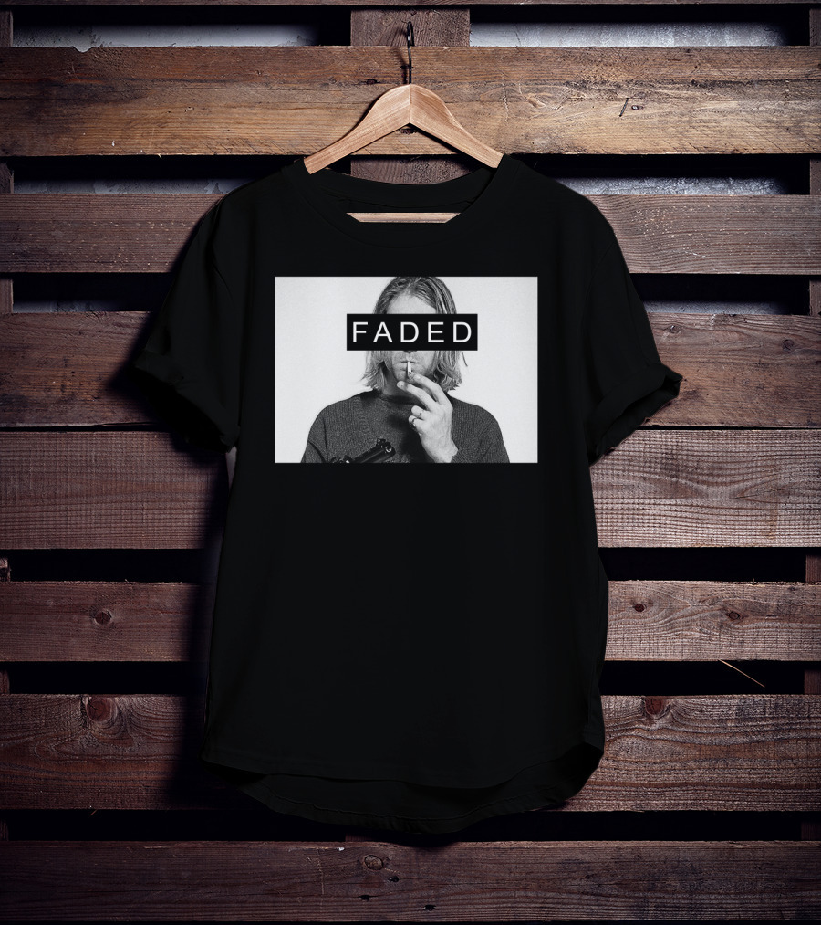 FADED NVN 17 Image With Cigarette T-Shirt