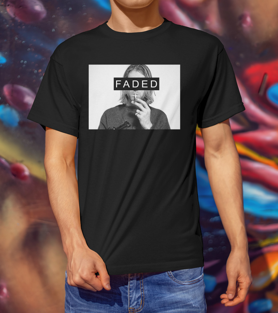 FADED NVN 17 Image With Cigarette T-Shirt