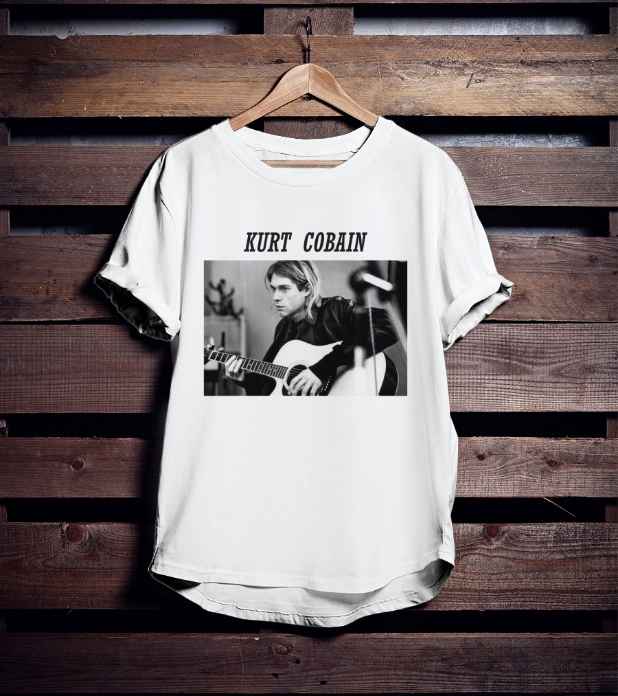 Kurt Cobain Solo Album Montage Of Heck November Release T-Shirt