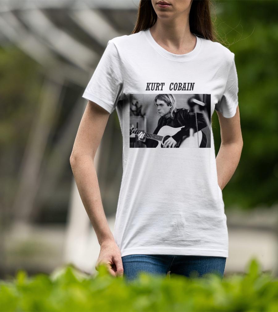 Kurt Cobain Solo Album Montage Of Heck November Release T-Shirt
