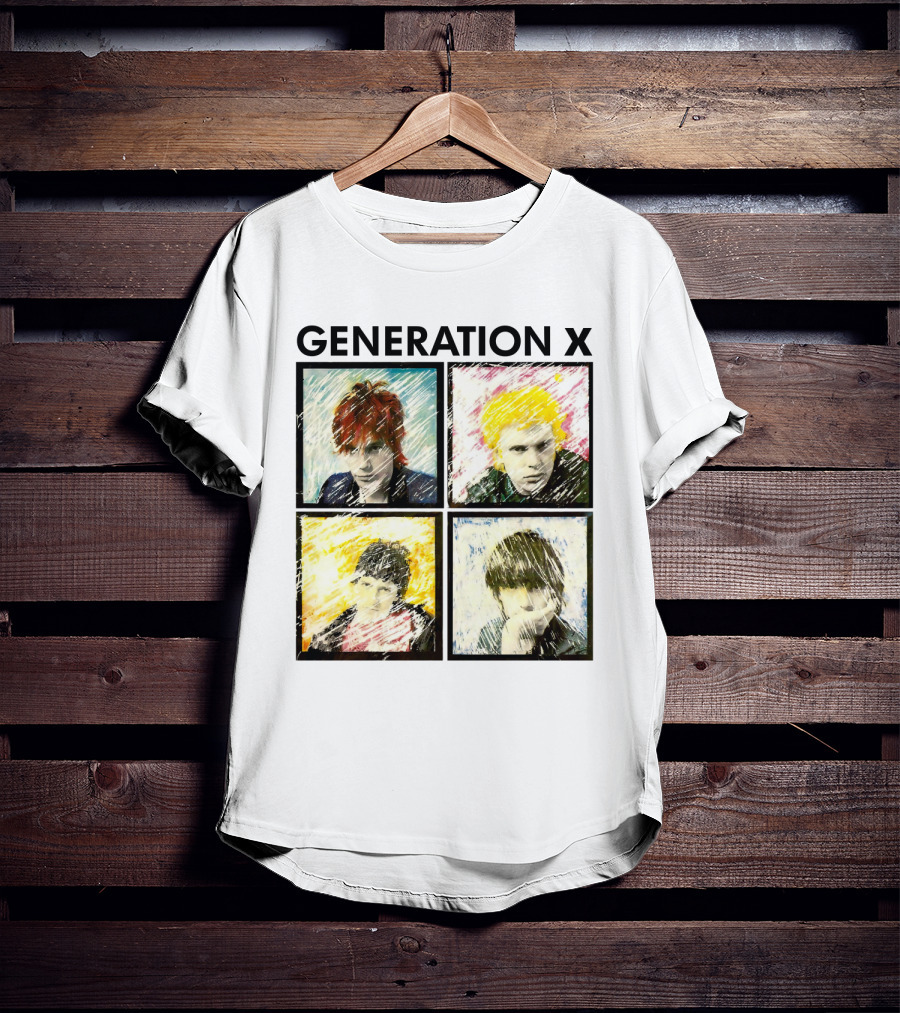 GENERATION X GX 02 Wild Pop Art Style Portraits T-Shirt