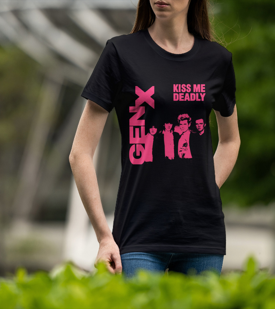 GEN X Kiss Me Deadly Band T-Shirt
