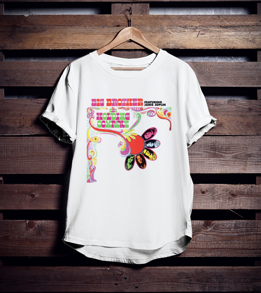 Big Brother And The Holding Company Featuring Janis Joplin T-Shirt