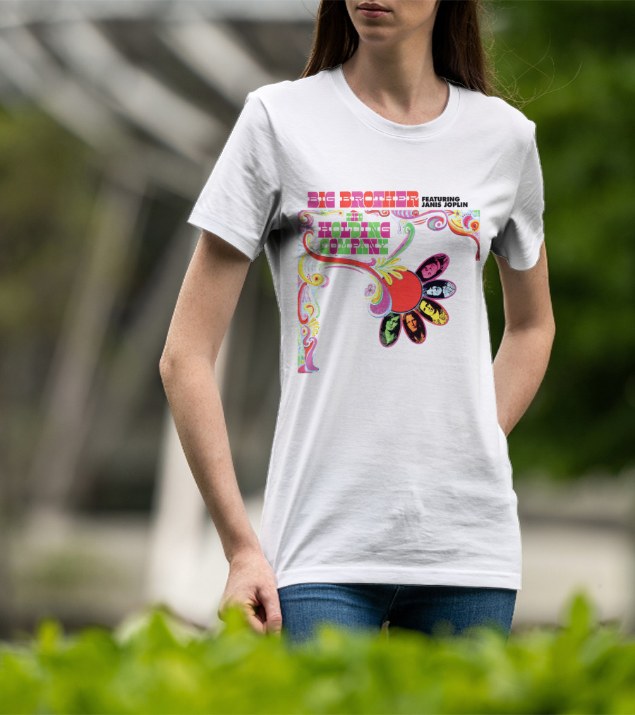 Big Brother And The Holding Company Featuring Janis Joplin T-Shirt