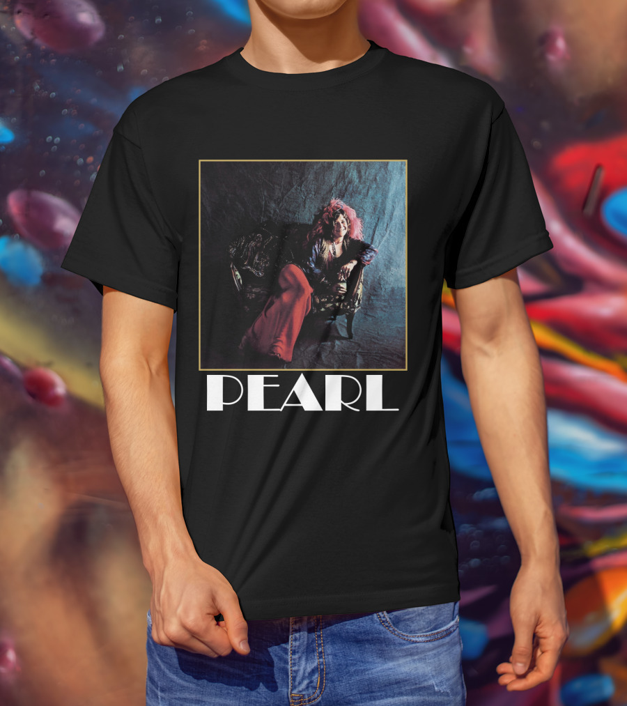 Pearl Album Cover Sofa Portrait Jnjl T-Shirt