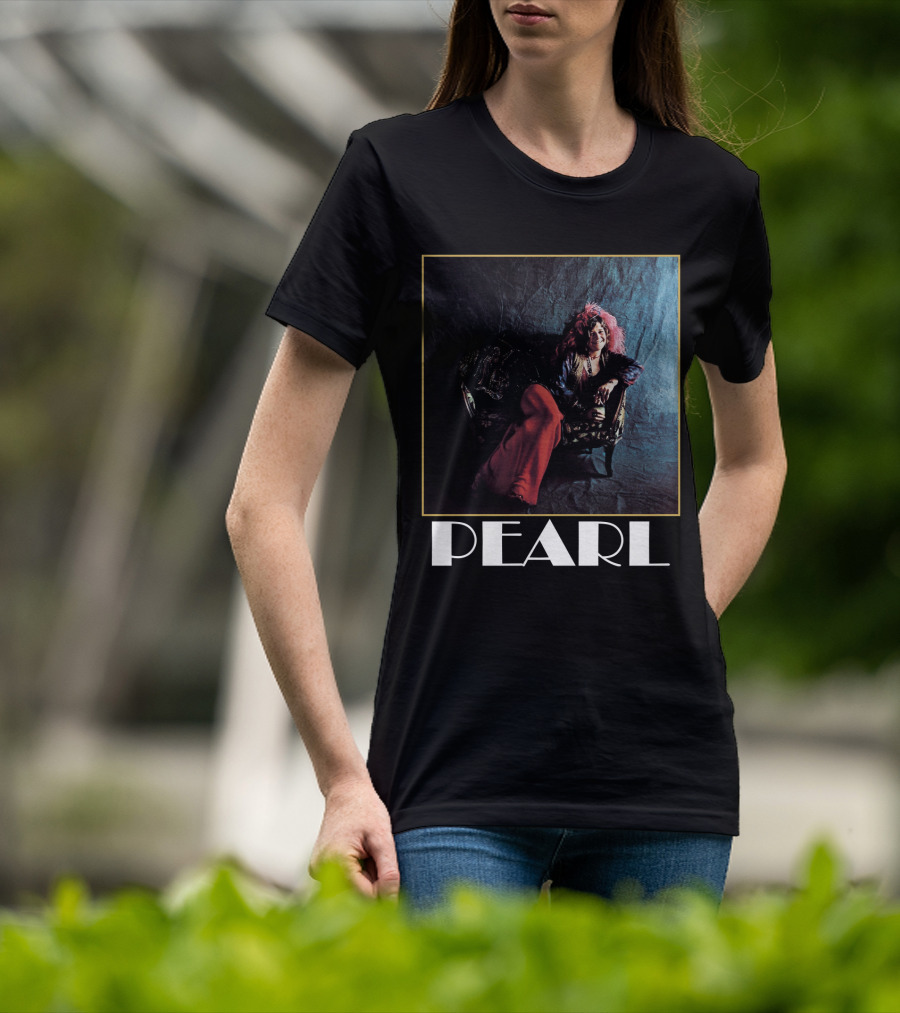 Pearl Album Cover Sofa Portrait Jnjl T-Shirt