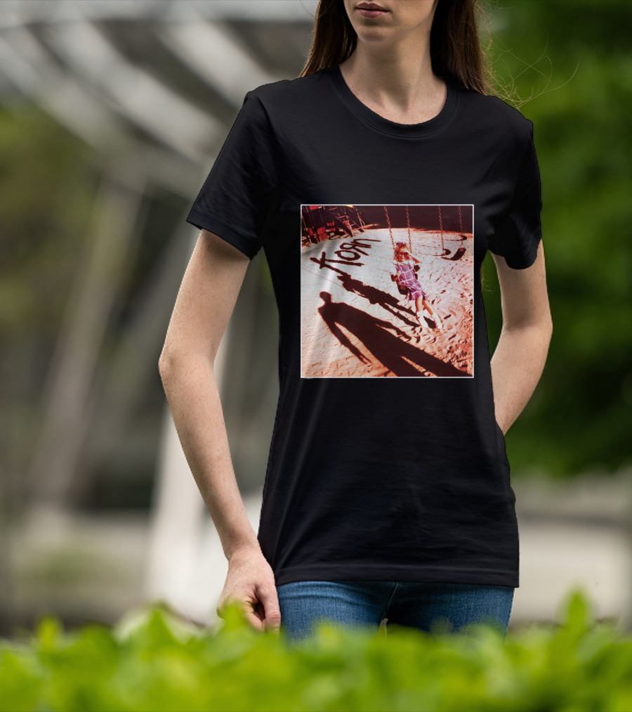 Korn Playground Shadow Swing Пословица T-Shirt