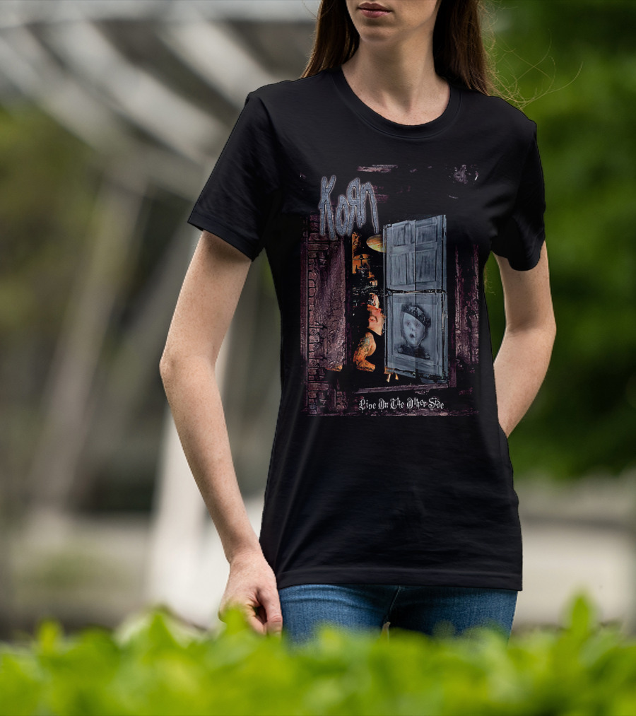 KORN Live On The Other Side Doorway Scene T-Shirt