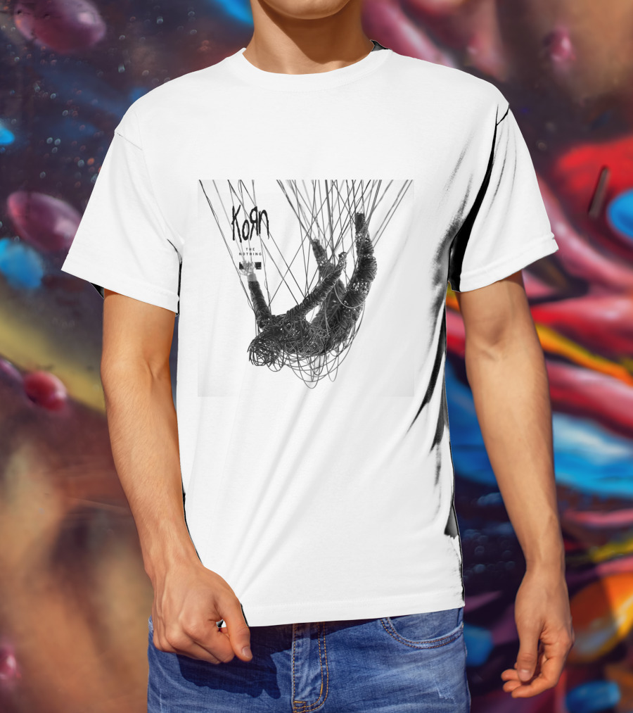 Korn The Nothing 16 String Covered Figure T-Shirt