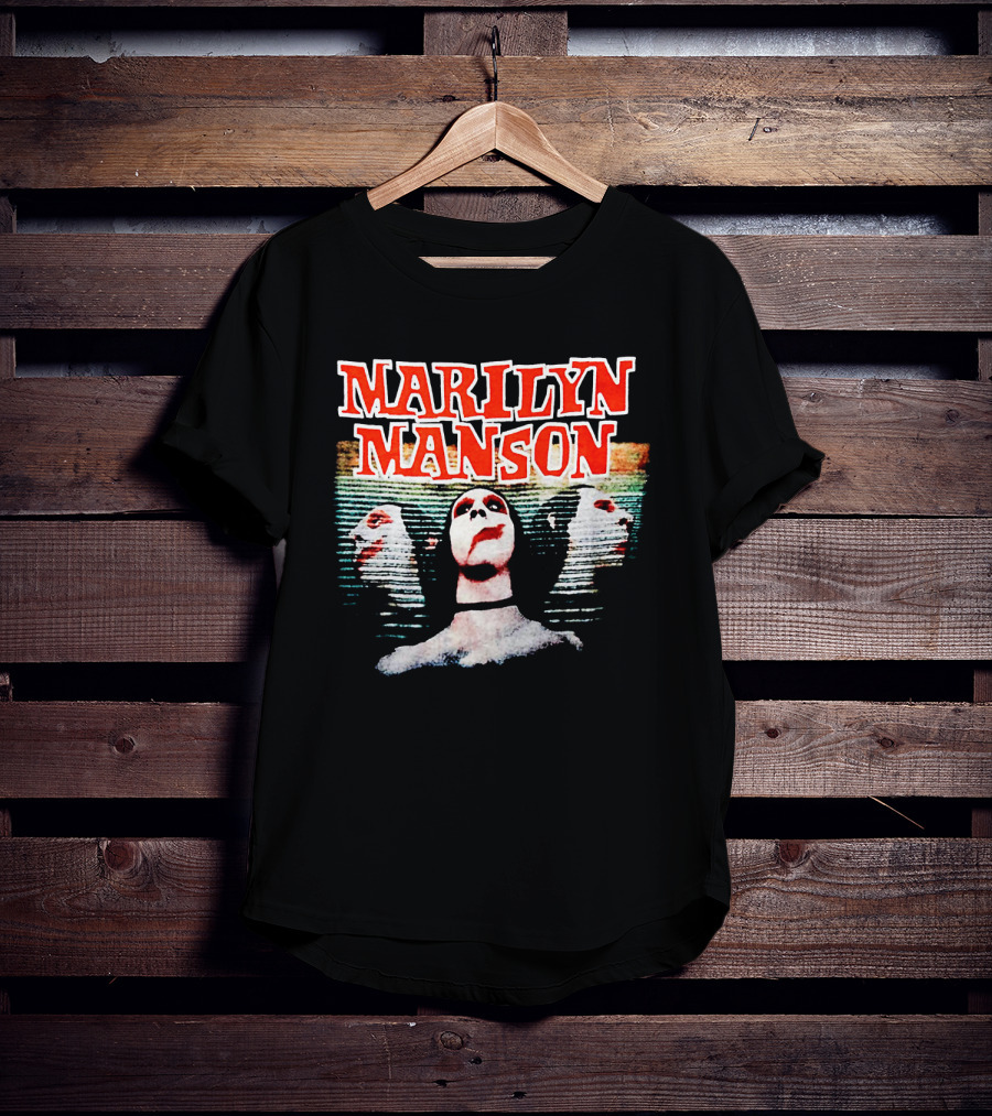 Marilyn Manson Three Faces T-Shirt