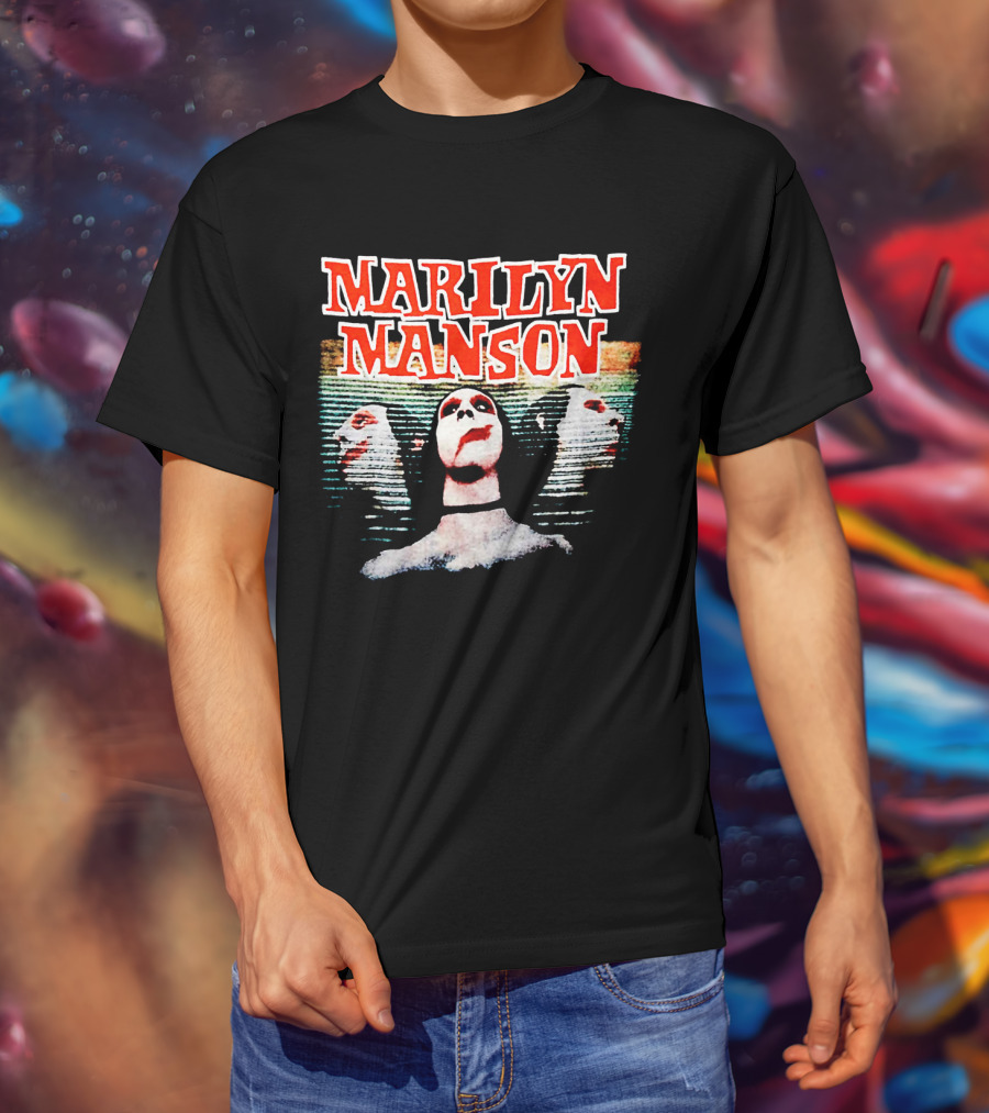 Marilyn Manson Three Faces T-Shirt