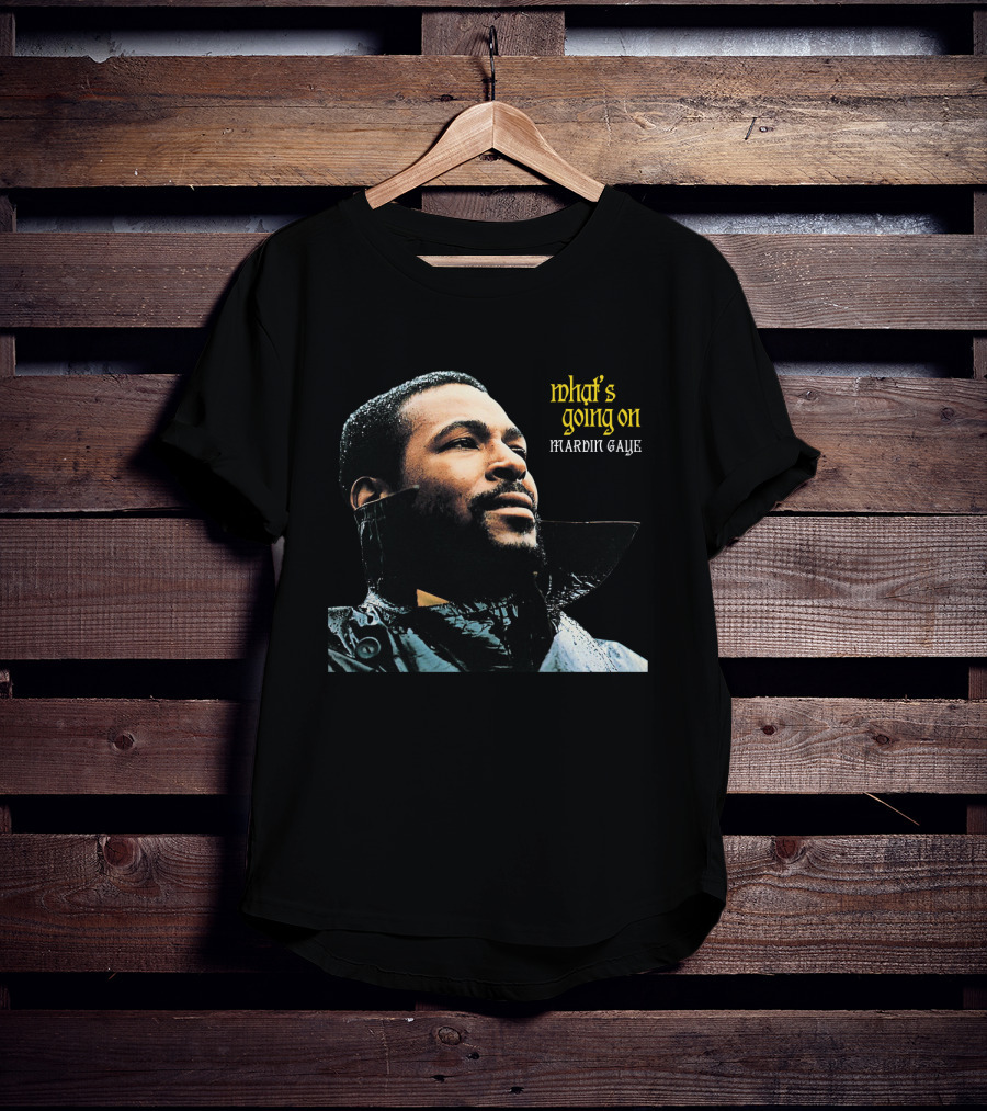 Marvin Gaye What's Going On Mvg 05 Album Cover T-Shirt