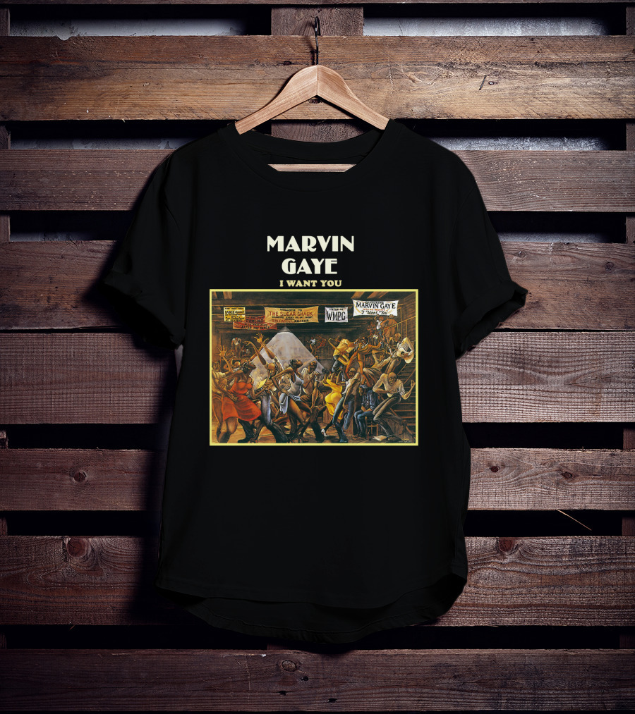 Marvin Gaye I Want You MVG 10 The Sugar Shack WMPG T-Shirt