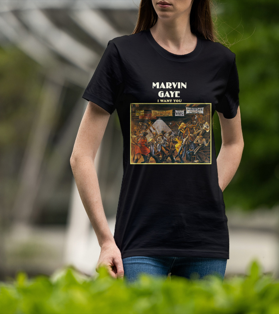 Marvin Gaye I Want You MVG 10 The Sugar Shack WMPG T-Shirt