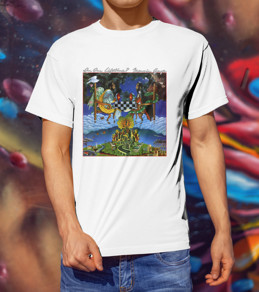 In Our Lifetime Marvin Gaye Album T-Shirt