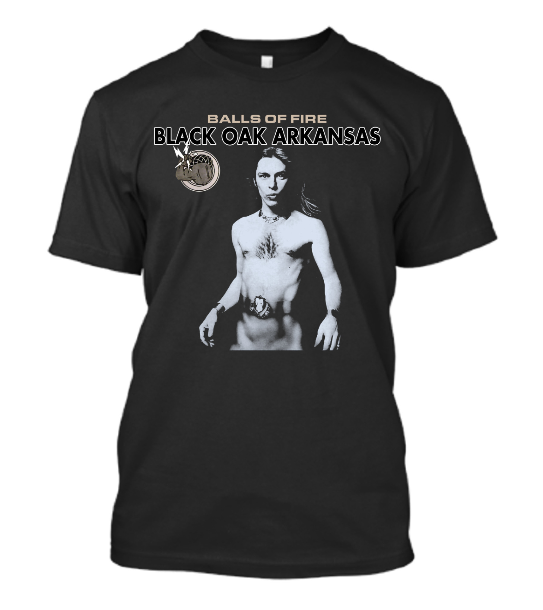 Black Oak Arkansas Balls Of Fire T-Shirt