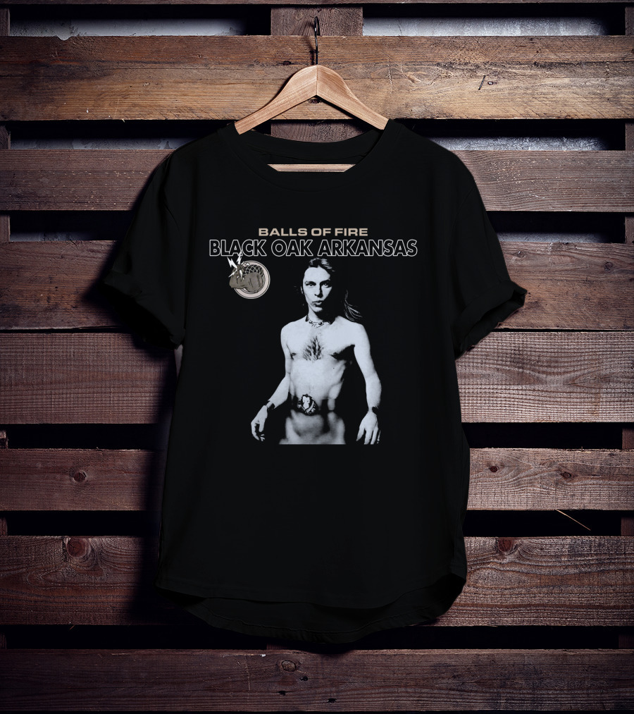 Black Oak Arkansas Balls Of Fire T-Shirt