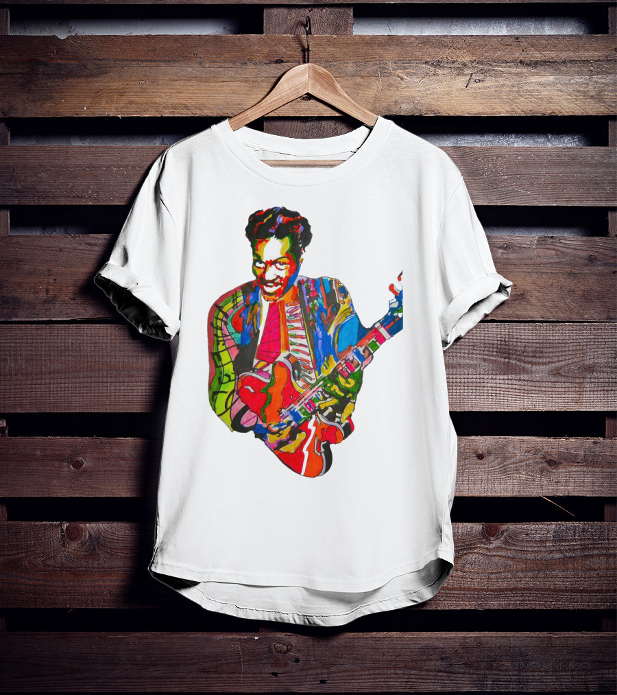 Cbr 03 Psychedelic Guitar Legend Multicolor T-Shirt