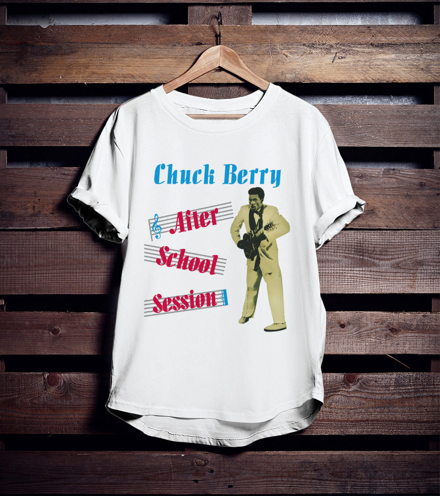 Chuck Berry After School Session Music Legend T-Shirt