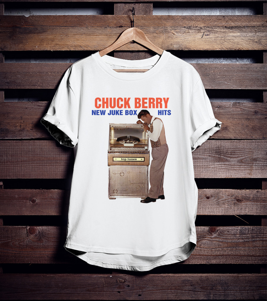 CHUCK BERRY NEW JUKE BOX HITS Juke Box Top Tunes T-Shirt
