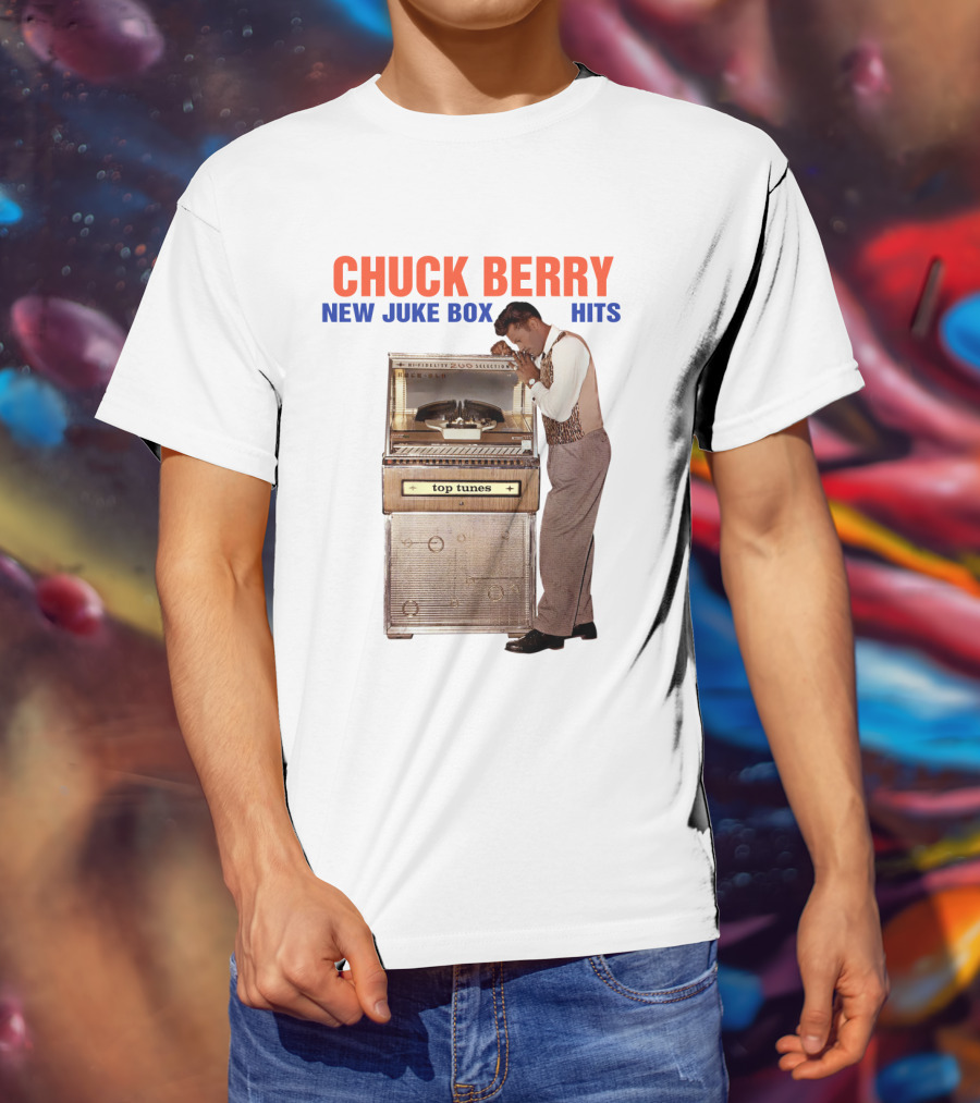 CHUCK BERRY NEW JUKE BOX HITS Juke Box Top Tunes T-Shirt