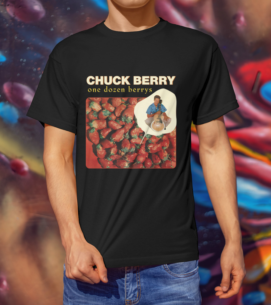 CHUCK BERRY One Dozen Berrys CBR 09 Strawberry Collection T-Shirt