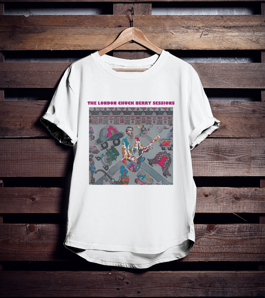 The London Chuck Berry Sessions Colorful Psychedelic Music T-Shirt