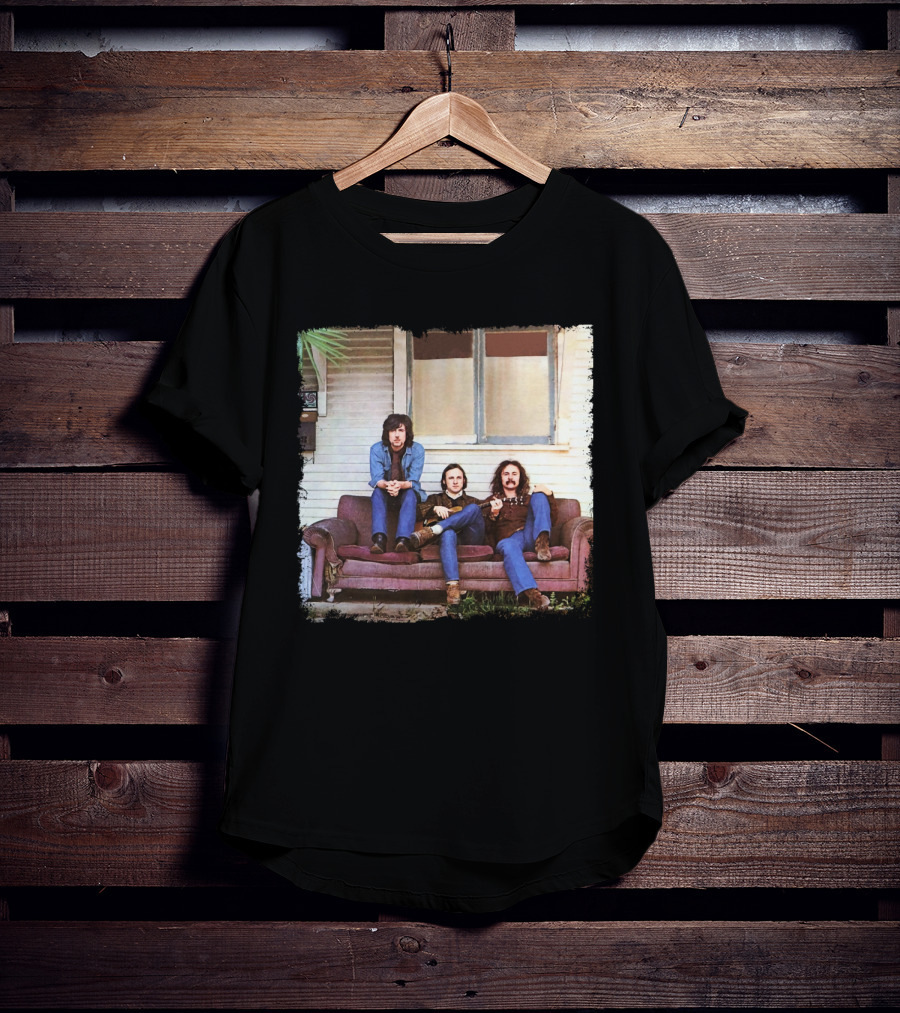 CSN Couch Photo Album Cover Iconic Band T-Shirt