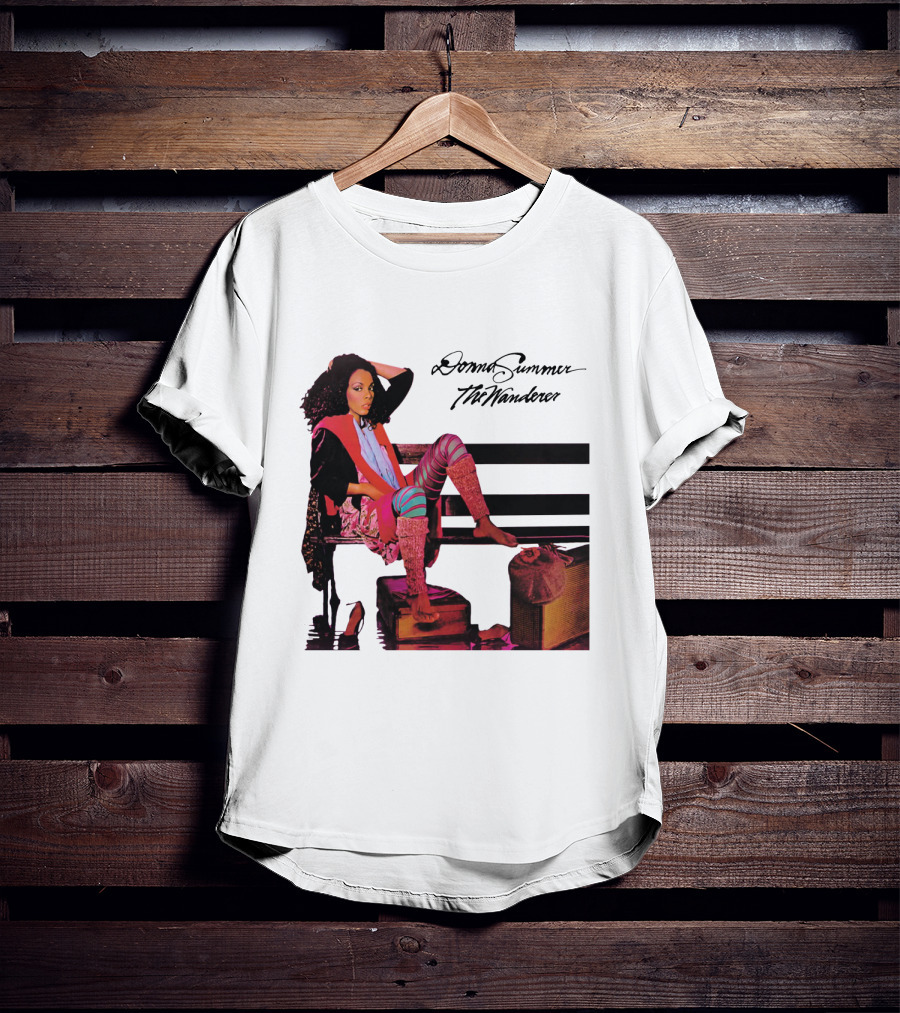 Donna Summer The Wanderer Album Cover T-Shirt