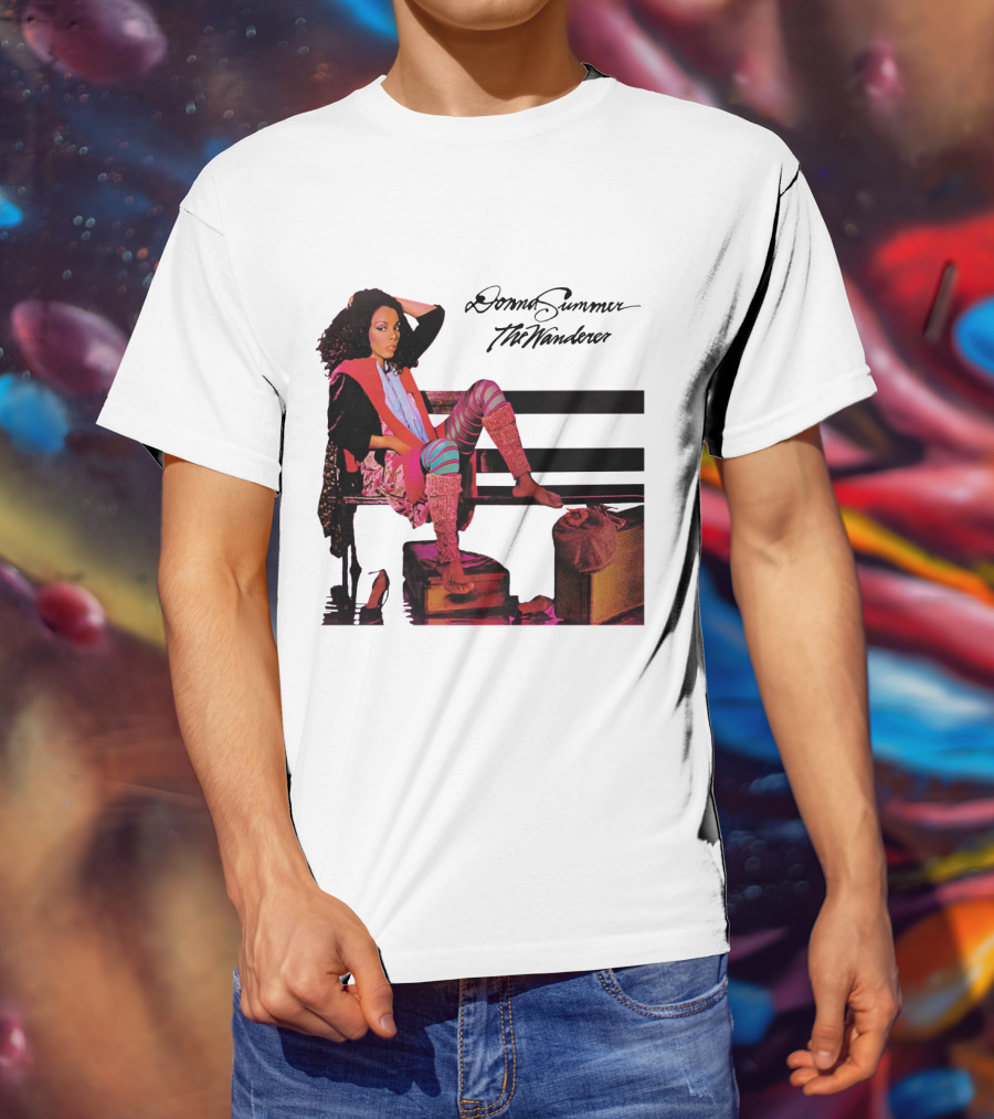 Donna Summer The Wanderer Album Cover T-Shirt