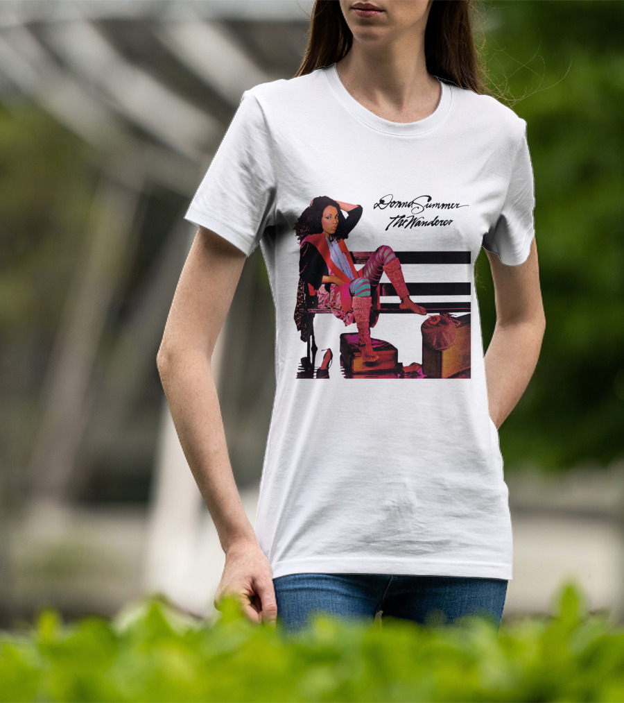 Donna Summer The Wanderer Album Cover T-Shirt