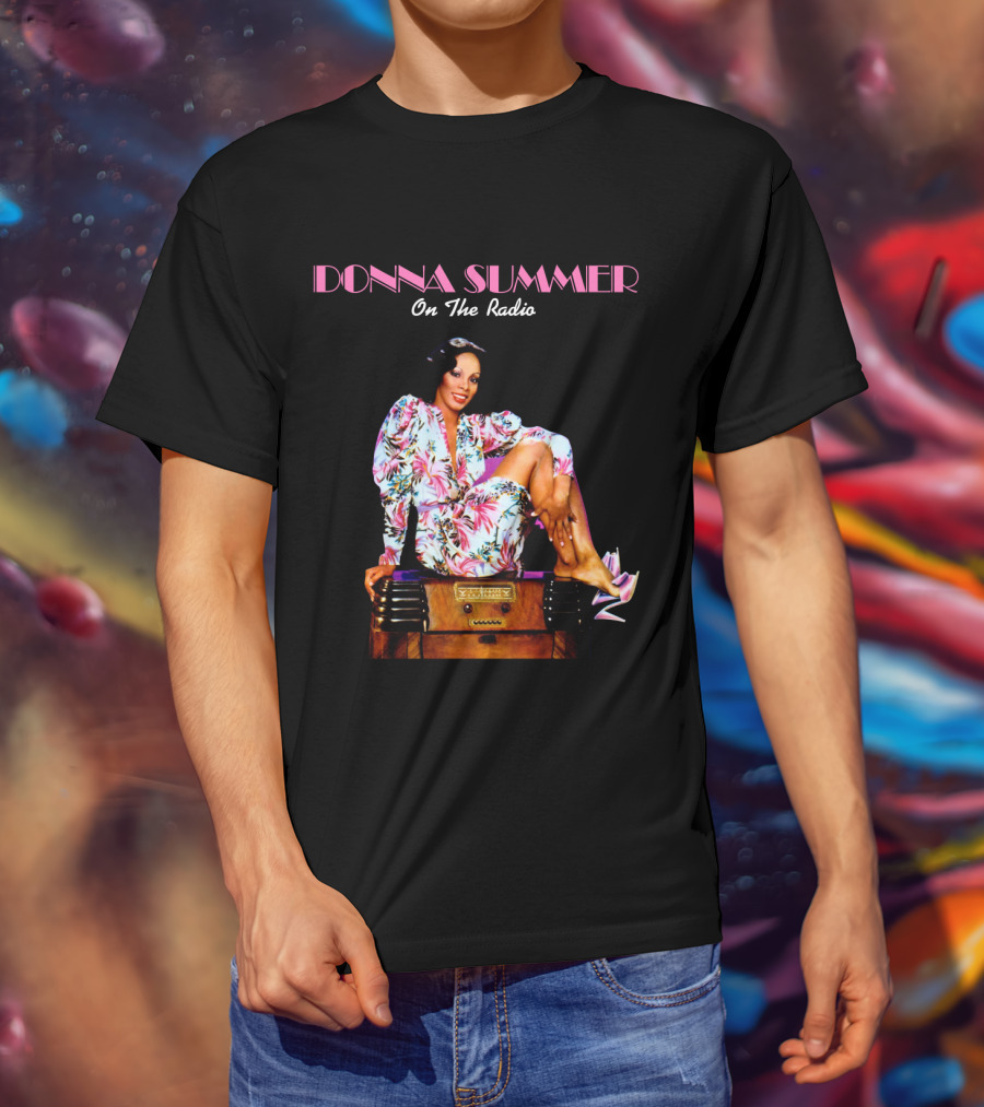 Donna Summer On The Radio 08 Retro Glam Pose T-Shirt